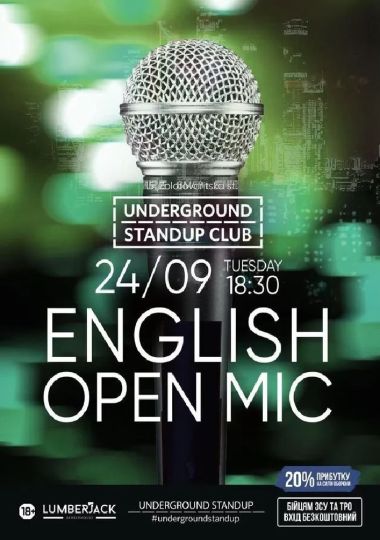 English Open Mic