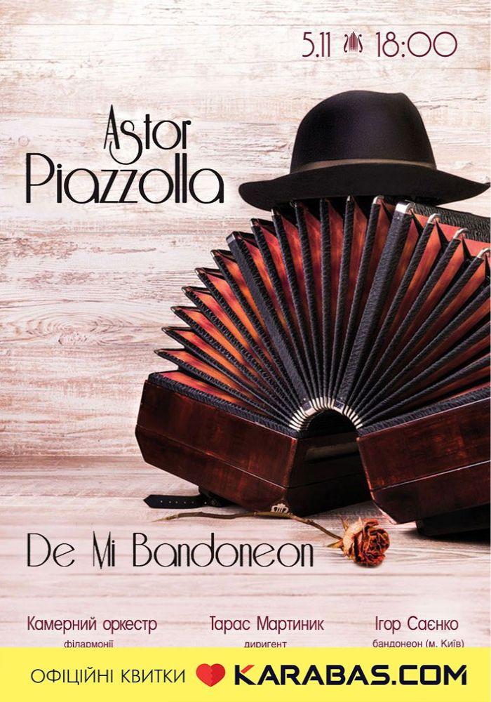 ASTOR PIAZZOLLA. DE MI BANDONEON