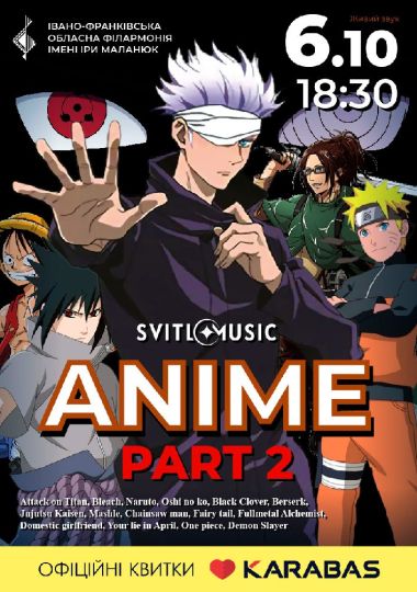 ANIME. Part 2. Svitlomusic