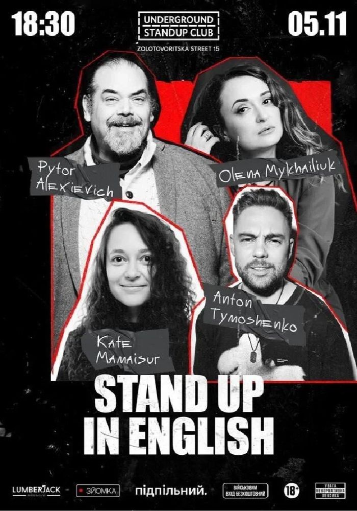 Stand up in English