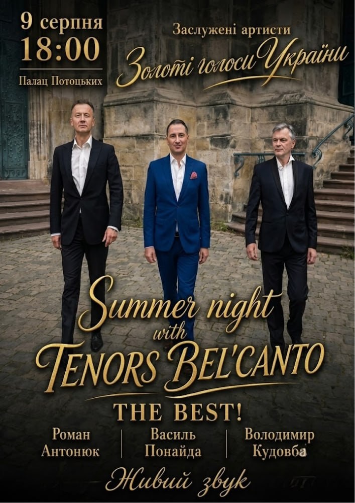 Summer night with Tenors BEL'CANTO