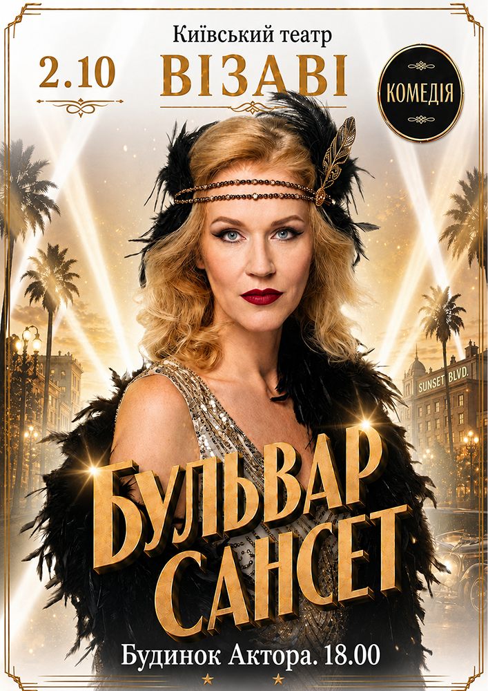 Театр ВІЗАВІ «Бульвар Сансет»
