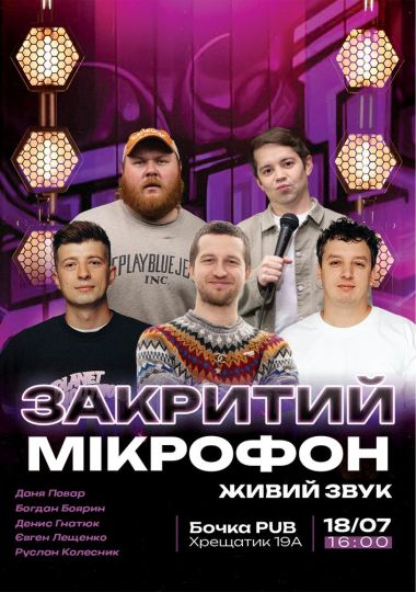 Закритий мікрофон