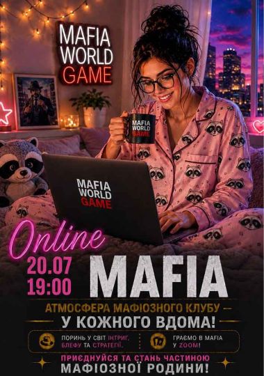 Mafia online. Граємо у Zoom