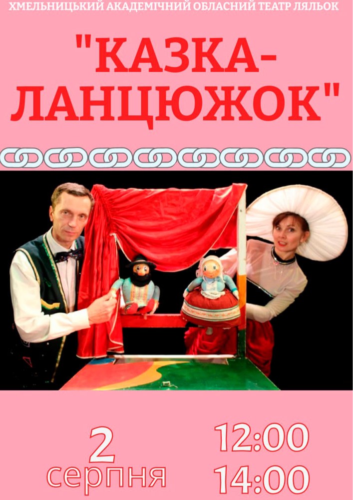 Вистава «Казка - ланцюжок» (Хмельницький театр ляльок)