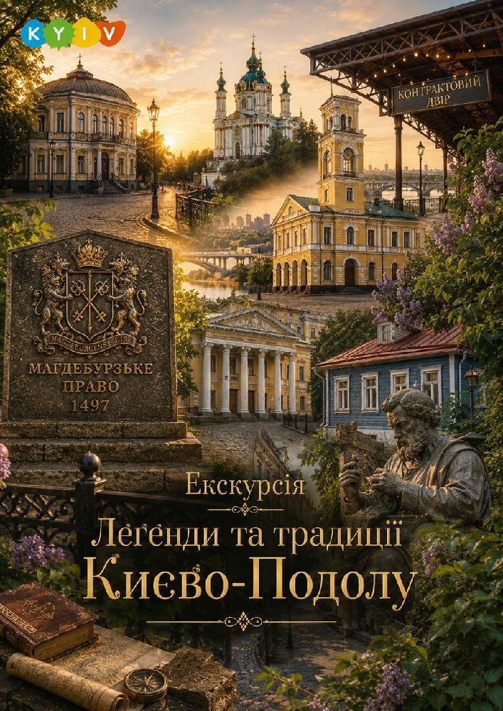 Екскурсія «Легенди та традиції Києво-Подолу»