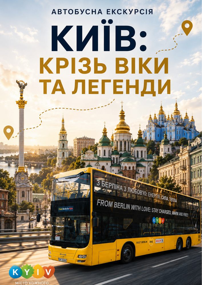 Автобусна екскурсія «Київ: крізь віки та легенди»