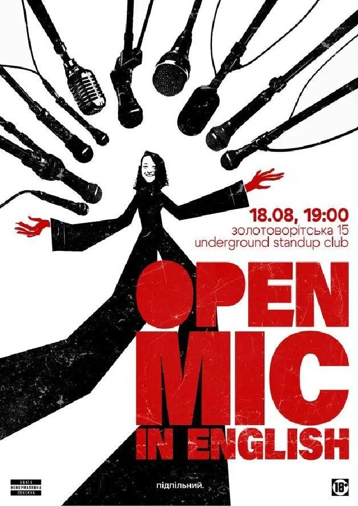 Open mic in english