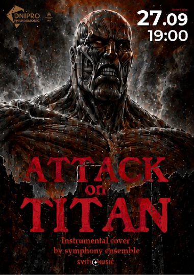 ATTACK ON TITAN. Instrumental cover by symphony ensemble SVITLOMUSIC