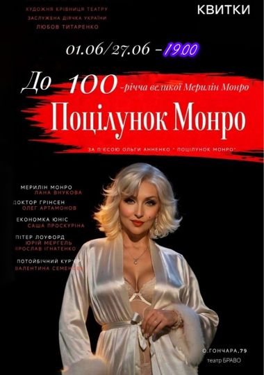«Поцілунок Монро» (театр Браво)