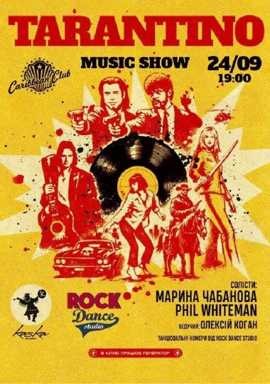 Tarantino: music show