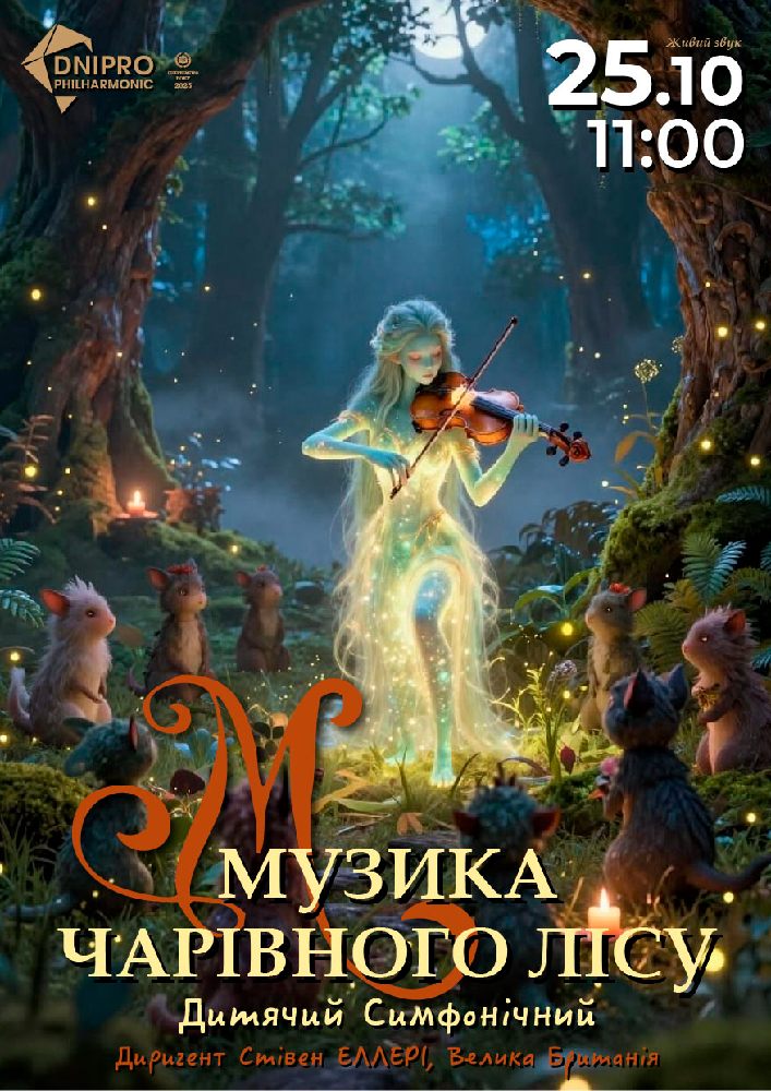 Музика чарівного лісу. Дитячий симфонічний концерт