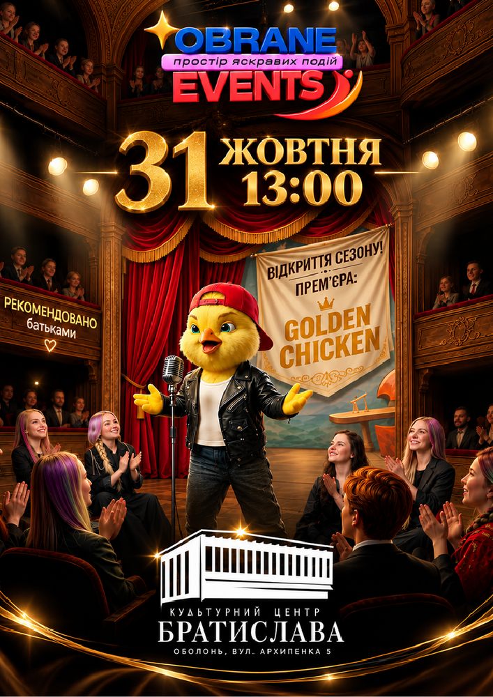 Golden chicken