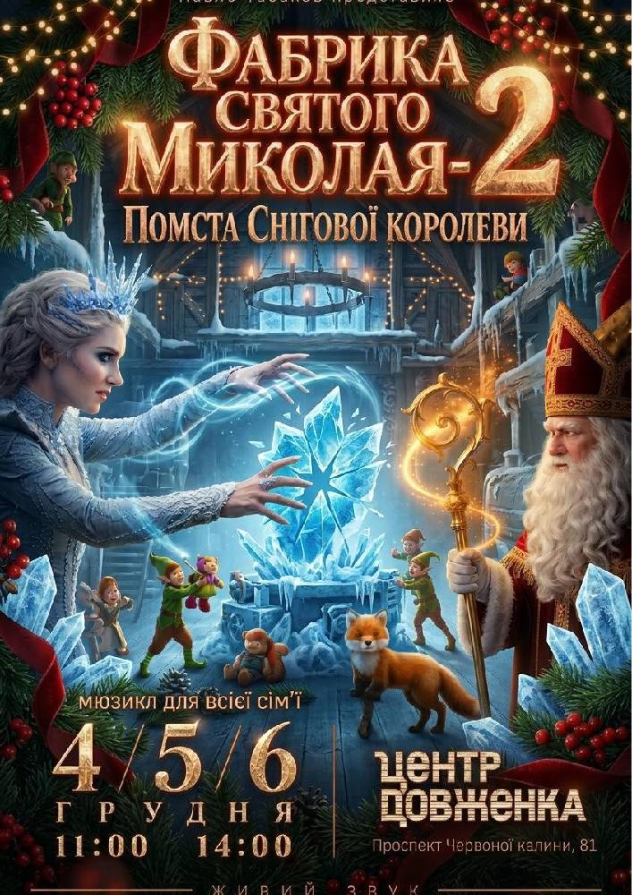 «Фабрика Святого Миколая - 2. Помста Снігової королеви»