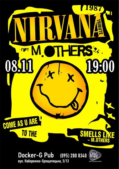 Трибʼют Nirvana - гурт M.OTHERS