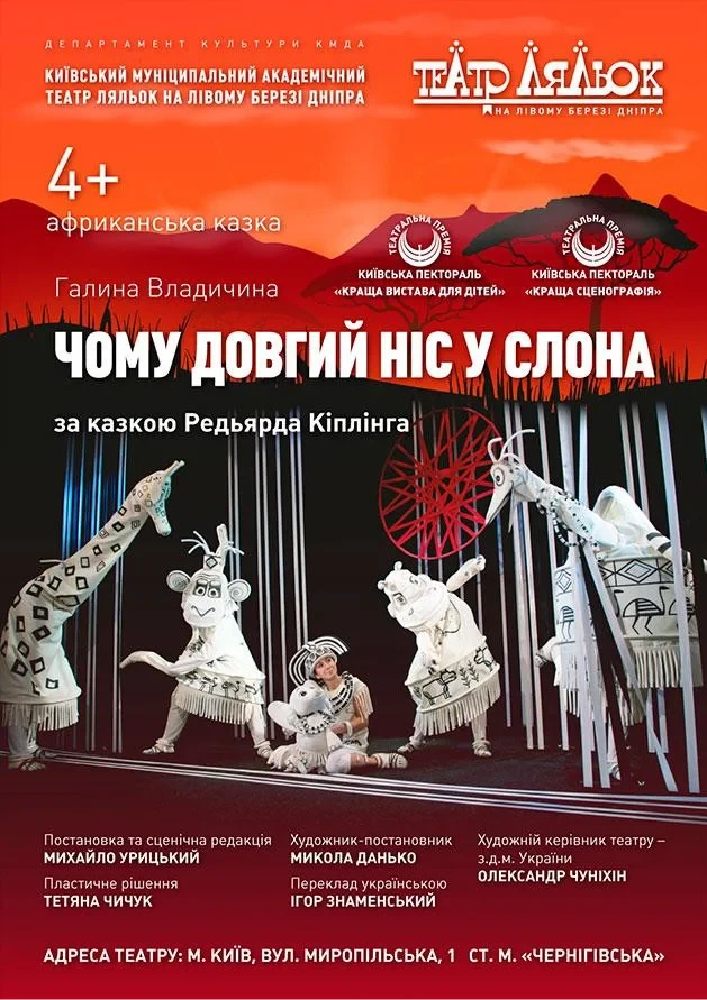 Чому довгий ніс у слона