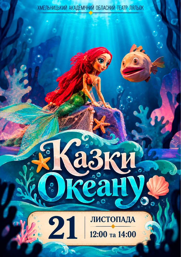 Вистава «Казки океану» (Хмельницький театр ляльок)